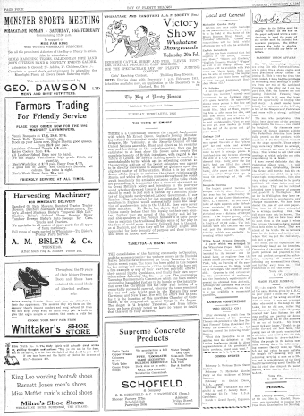 Issue page