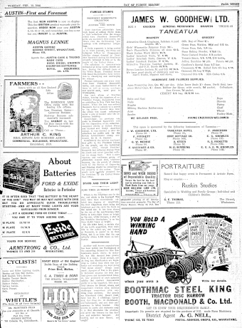 Issue page