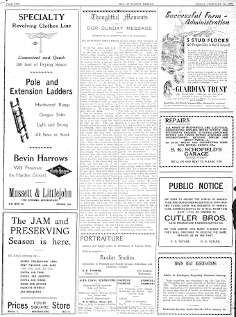 Issue page