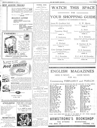Issue page