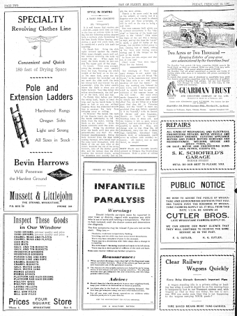 Issue page