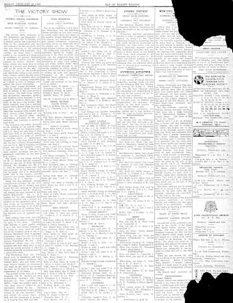 Issue page