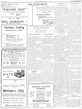 Issue page