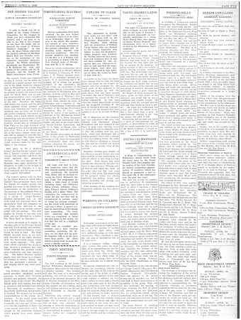 Issue page