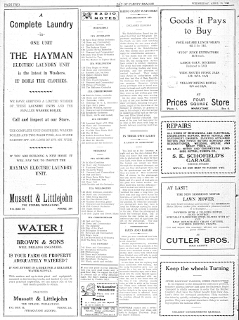 Issue page
