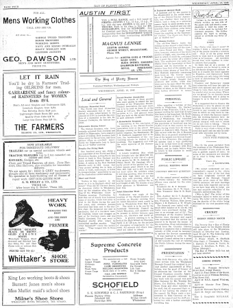 Issue page