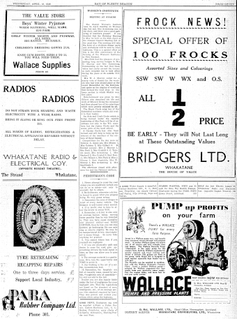 Issue page