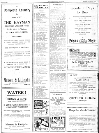 Issue page