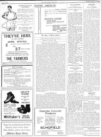 Issue page