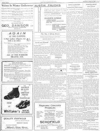 Issue page