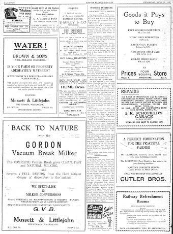 Issue page