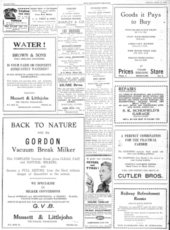 Issue page