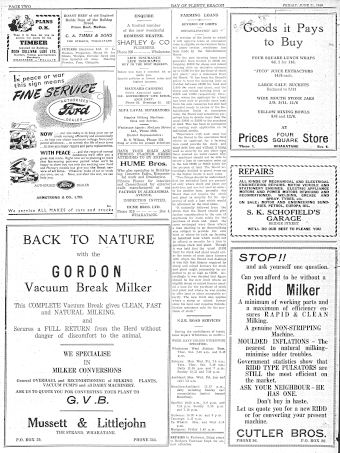 Issue page