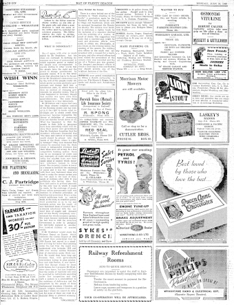 Issue page