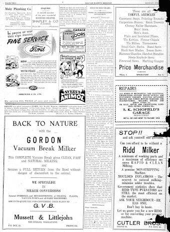 Issue page