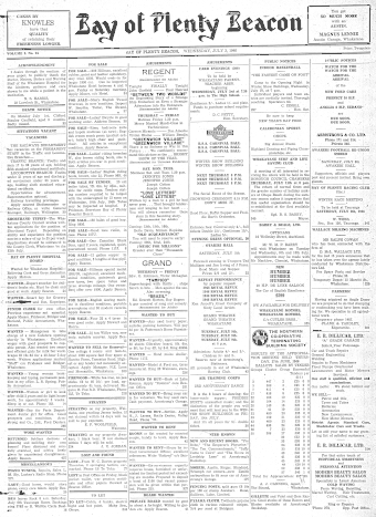 Issue page