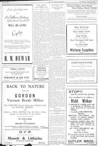 Issue page