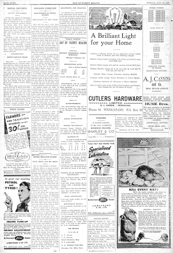 Issue page