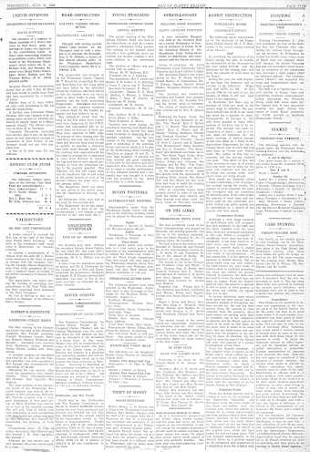Issue page