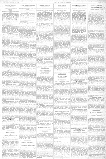 Issue page