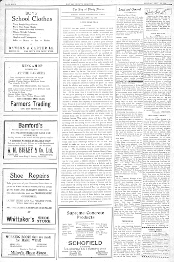 Issue page