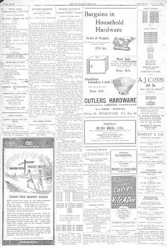 Issue page