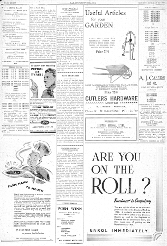 Issue page