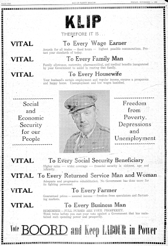 Issue page