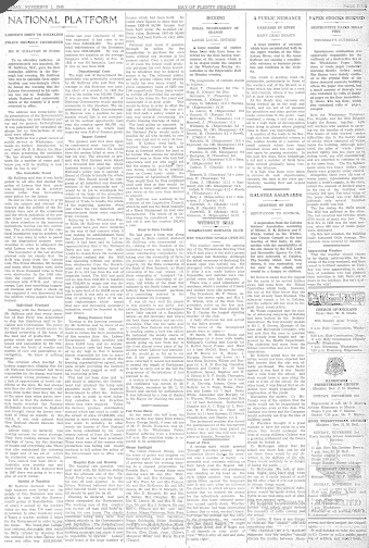 Issue page