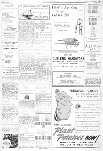 Issue page
