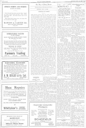 Issue page