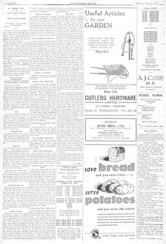 Issue page