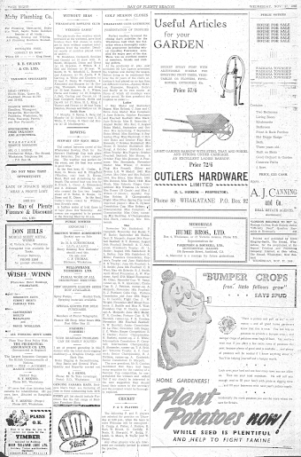 Issue page