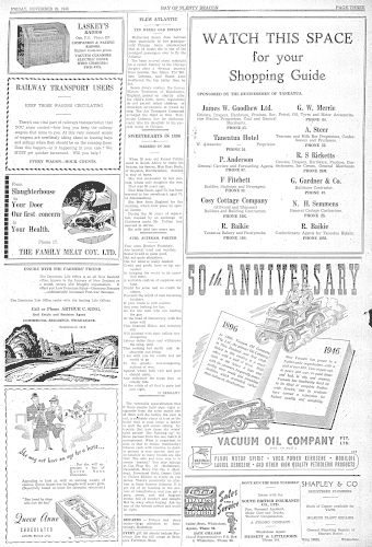 Issue page