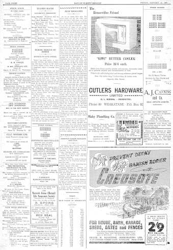Issue page