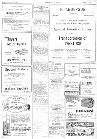 Issue page