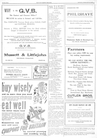 Issue page