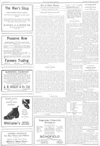 Issue page