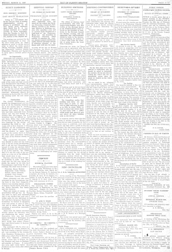 Issue page