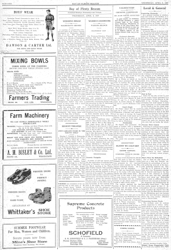 Issue page