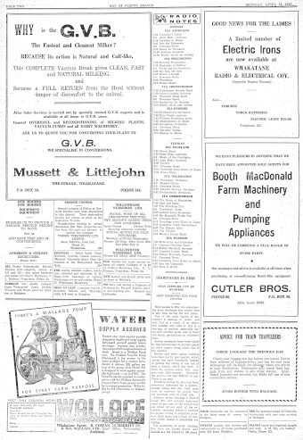 Issue page