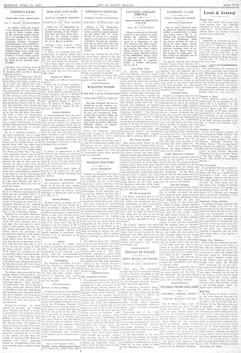 Issue page