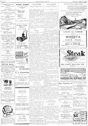 Issue page
