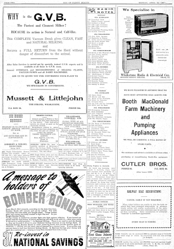 Issue page