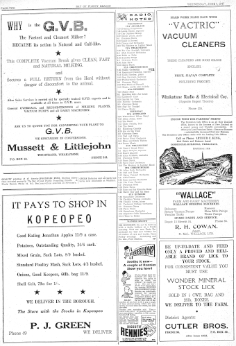 Issue page