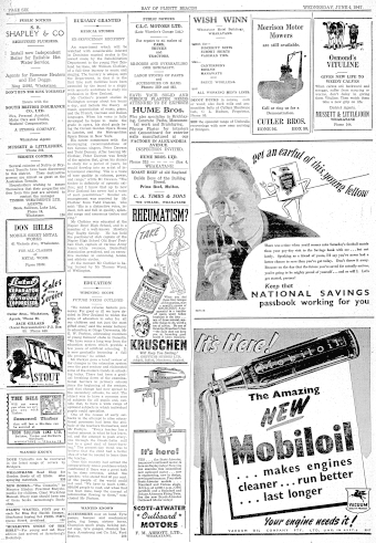 Issue page