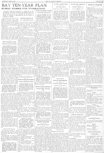 Issue page