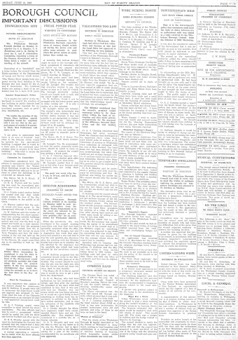 Issue page