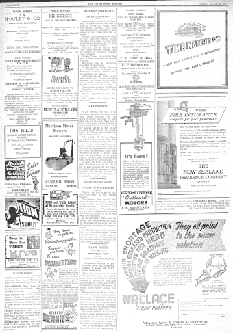 Issue page