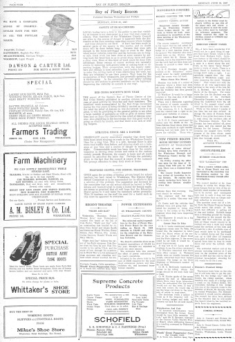 Issue page